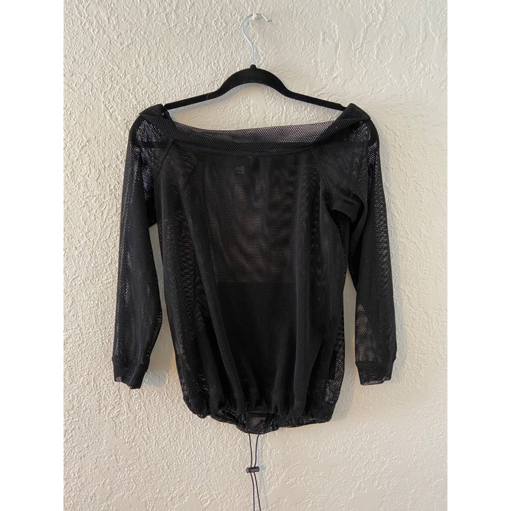 Mesh Off the Shoulders cover up half sleeve